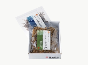 Shio Kombu and Chirimen Sansho set