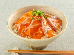 Salmon Zuke Donburi (Salmon Rice Bowl)