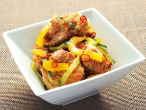 Chicken Nanban with Dashi Ponzu Soy Sauce