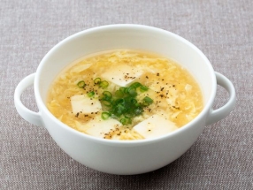 Tofu and Egg Soup