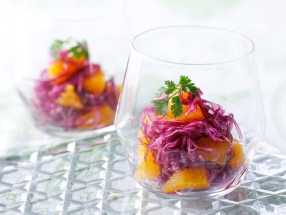 Marinated Red Cabbage and Orange