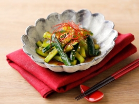 Spicy Pickled Cucumber