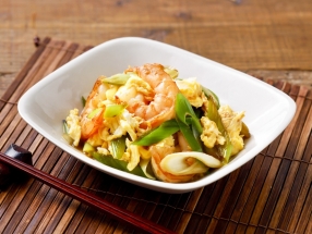 Shrimp and Egg Stir-fry