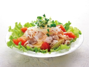 Pork Shabu Shabu Salad with Tofu