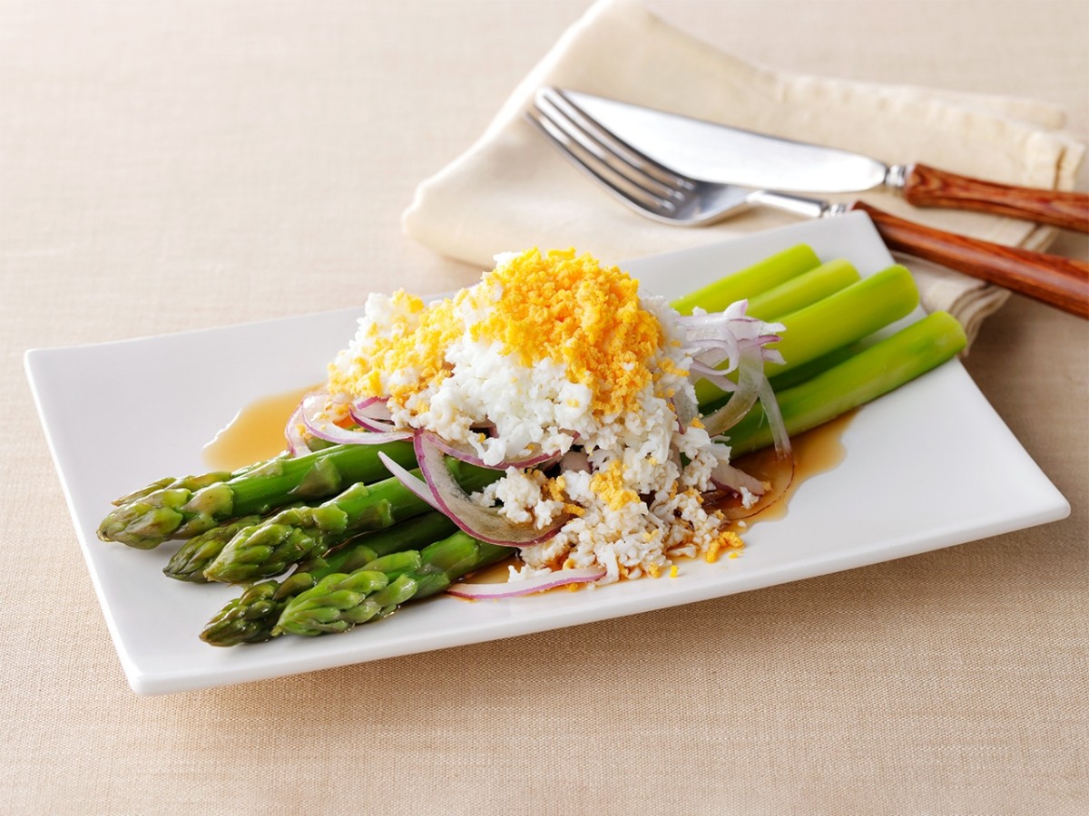 アスパラミモザ