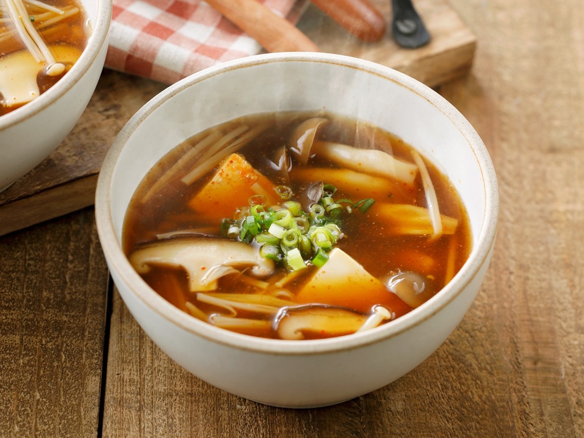 きのこと豆腐