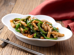 Spicy Pork and Pepper Stir Fry