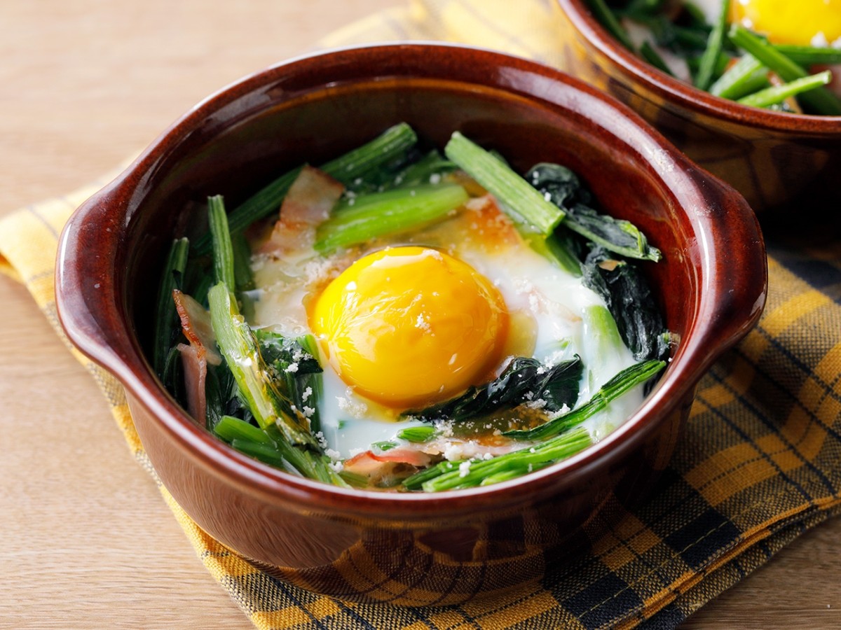 ほうれん草のココット