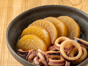 Simmered Squid and Daikon