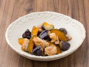 Sweet and Sour Eggplant and Chicken