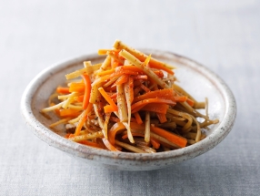 Kinpira Burdock and Carrot