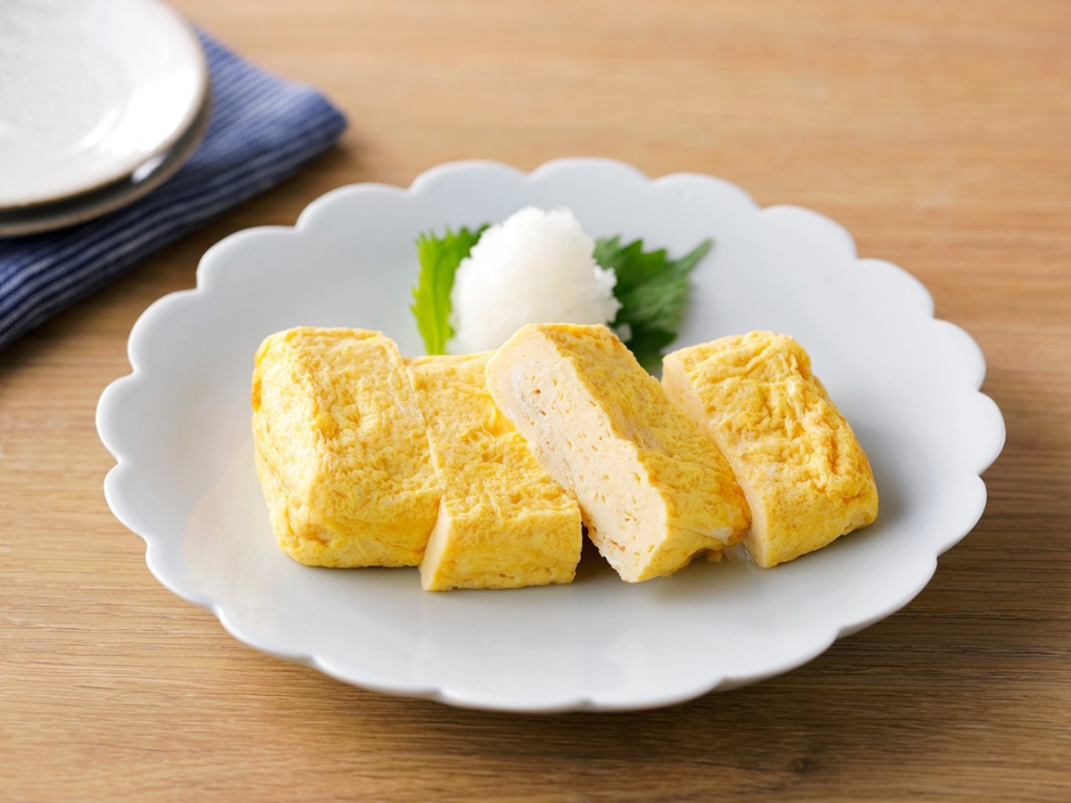 簡単だし巻き卵