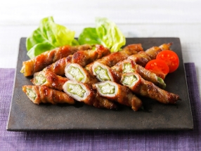 Okra Pork Rolls